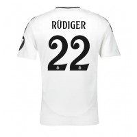 Real Madrid Antonio Rudiger #22 Kotipaita 2024-25 Lyhythihainen